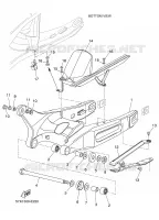 BRAS ARRIERE pour Yamaha MT03 2008