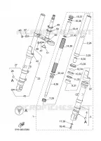 FOURCHE pour Yamaha MT03 2008