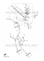 MAITRE CYLINDRE AVANT pour Yamaha MT03 2008