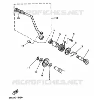 DEMARREUR pour Yamaha RDLC 1986