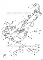 CADRE pour Yamaha RDLC 1986