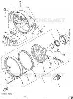 PHARE  pour Yamaha RDLC 1986