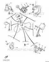 PARTIE ELECTRIQUE 2 pour Yamaha RDLC 1986