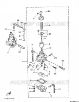 CARBURATEUR pour Yamaha RDLC 1986
