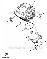 CYLINDRE pour Yamaha SR 1996