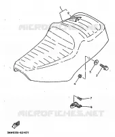 SELLE pour Yamaha SR 1996
