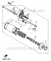 DEMARREUR pour Yamaha SR 1996