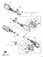 CLIGNOTANT pour Yamaha SR 1996