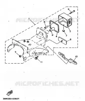 FEU ARRIERE pour Yamaha SR 1996