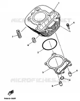 CYLINDRE pour Yamaha SR 1997
