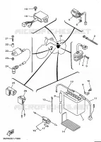 PARTIE ELECTRIQUE 1 pour Yamaha SR 1997