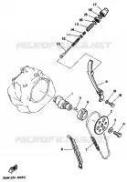 ARBRE A CAMES / CHAINE DE DISTRIBUTION pour Yamaha SR 1997