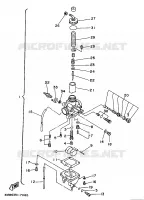 CARBURATEUR pour Yamaha SR 1997