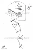 MAITRE CYLINDRE AVANT pour Yamaha SR 1997