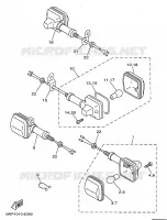 CLIGNOTANT pour Yamaha SR 1997