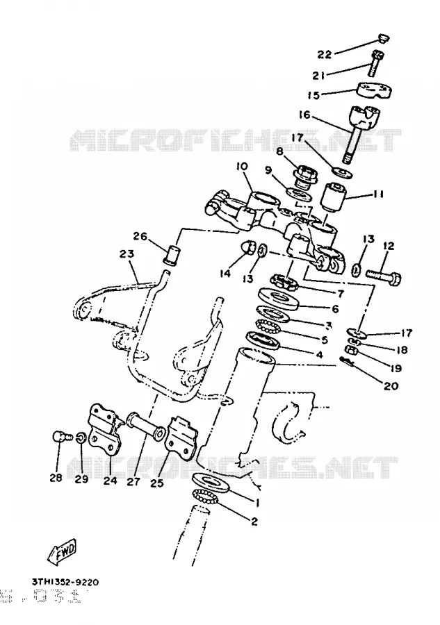 DIRECTION Yamaha MOTO 250 1991 SR  SR250