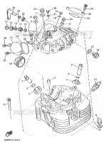 CULASSE pour Yamaha SR 1995