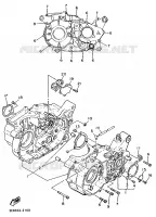 CARTER MOTEUR pour Yamaha SR 1995