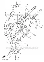 CADRE pour Yamaha SR 1995