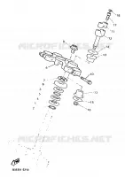 DIRECTION pour Yamaha SR 1995