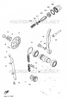 ARBRE A CAMES / CHAINE DE DISTRIBUTION pour Yamaha SR 1995