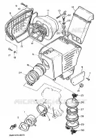 ADMISSION pour Yamaha SR 1995