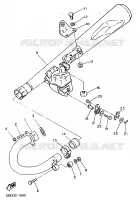 ECHAPPEMENT pour Yamaha SR 1995