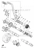 DEMARREUR pour Yamaha SR 1995