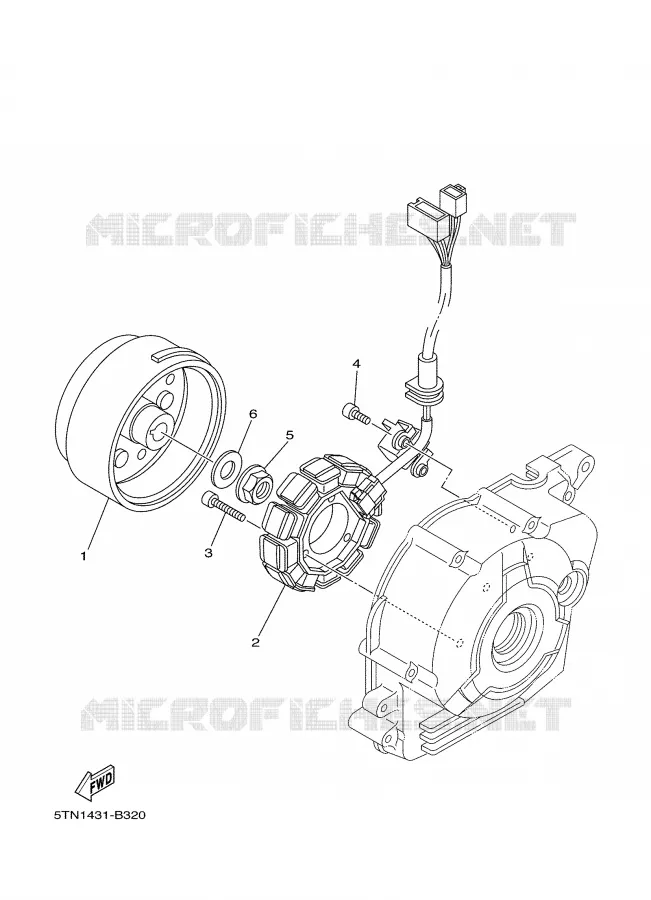 ALLUMAGE Yamaha SCOOTER 110 2005 CRYPTON  T110