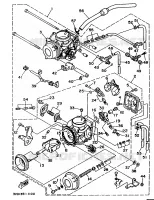 CARBURATEUR pour Yamaha TDM 1991