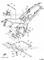 CADRE pour Yamaha TDM 1991