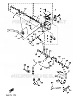 MAITRE CYLINDRE AVANT pour Yamaha TDM 1991