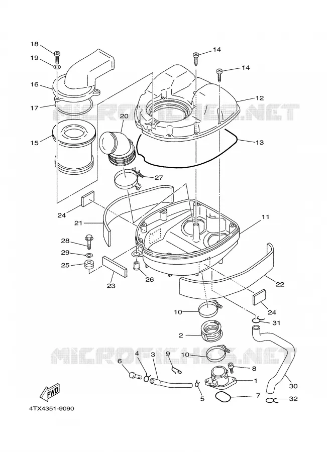 ADMISSION Yamaha MOTO 850 2000 TDM  TDM850