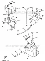 RESERVOIR D'HUILE pour Yamaha TDM 1991