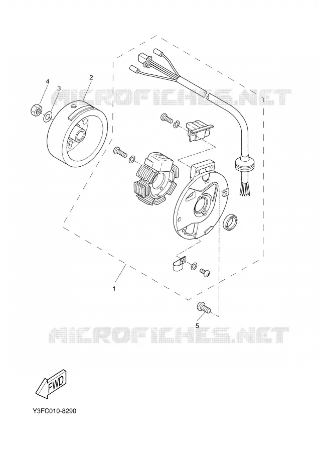 ALLUMAGE Yamaha SCOOTER 50 2007 BOOSTER  CW50