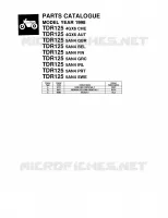 * CATALOG PREFACE * pour Yamaha TDR 1998