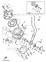 CYLINDRE pour Yamaha TDR 1998