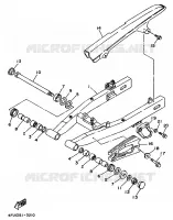 BRAS ARRIERE pour Yamaha TDR 1998