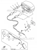 FEU ARRIERE pour Yamaha TDR 1998