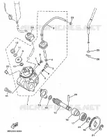 POMPE A HUILE pour Yamaha TDR 1998
