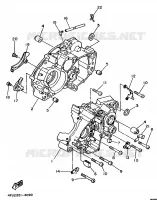 CARTER MOTEUR pour Yamaha TDR 1998