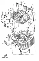 CULASSE pour Yamaha TTE 1997