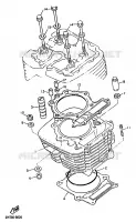 CYLINDRE pour Yamaha TTE 1997