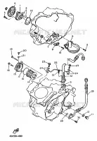 POMPE A HUILE pour Yamaha TTE 1997