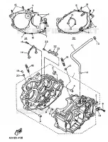 CARTER MOTEUR pour Yamaha TTE 1997