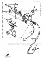 MAITRE CYLINDRE AVANT pour Yamaha TTE 1997