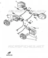CLIGNOTANT pour Yamaha TTE 1997
