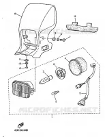 PHARE  pour Yamaha TTE 1997