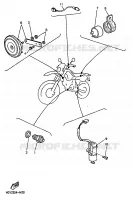 PARTIE ELECTRIQUE 2 pour Yamaha TTE 1997