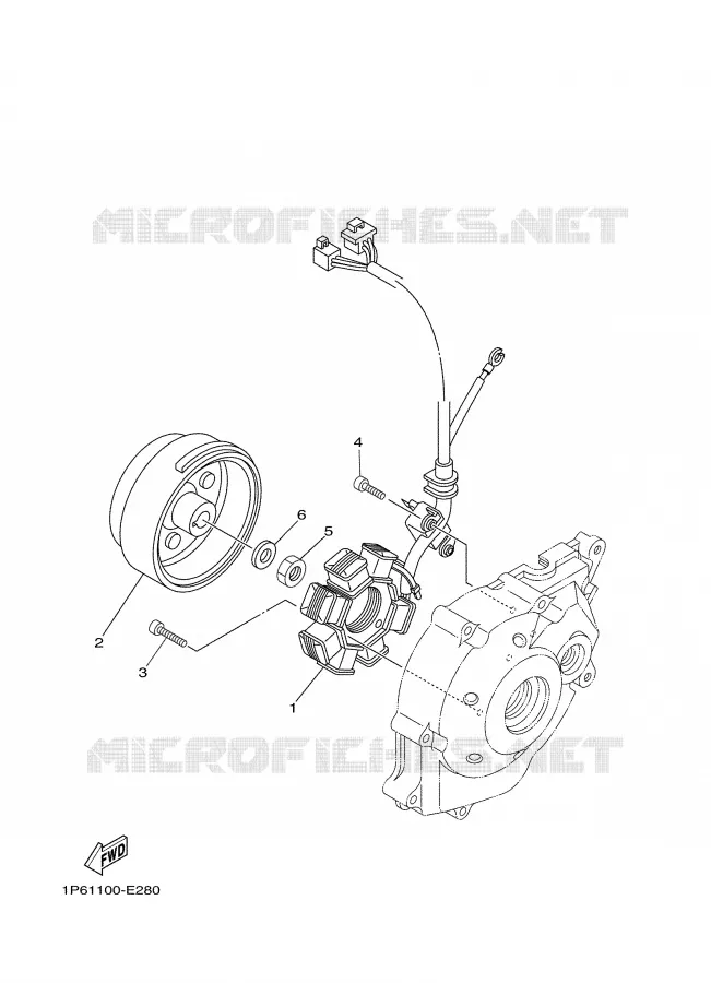 ALLUMAGE Yamaha MOTO 50 2007 TTRE  TTR50E
